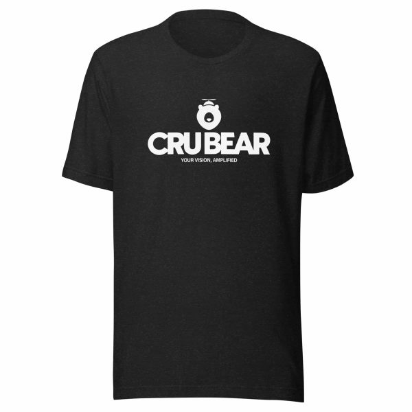 unisex-staple-t-shirt-black-heather-front-69783aa92a459.jpg Cru Bear t shirt