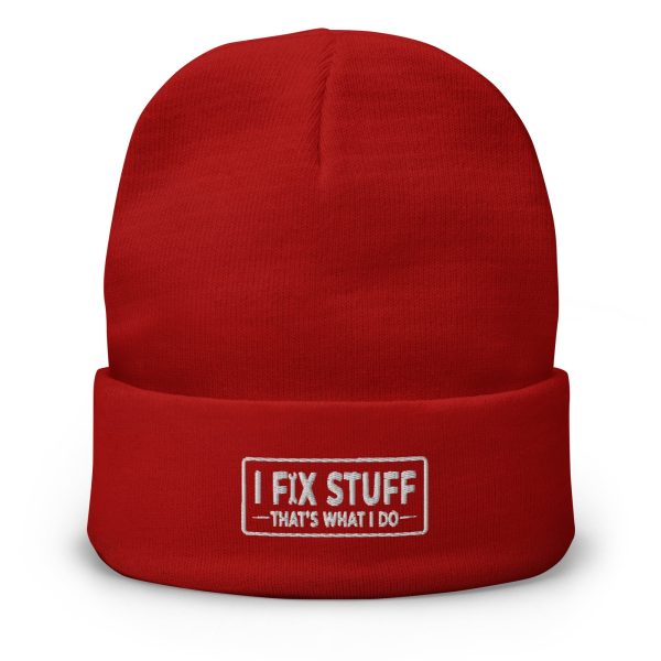 knit-beanie-red-front-69c839440471c.jpg i fix stuff beanie