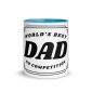 Worlds Best Dad No Competition printed mug