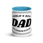 Worlds Best Dad No Competition printed mug