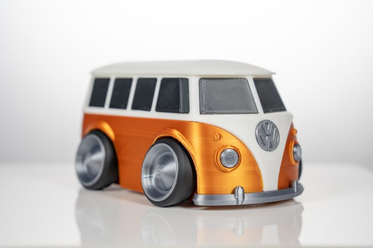 Tooned VW Bus Piggy Bank – Retro Style Meets Functional Fun