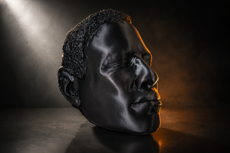 Life-Size Head Prototype & 14-Inch Scale Model