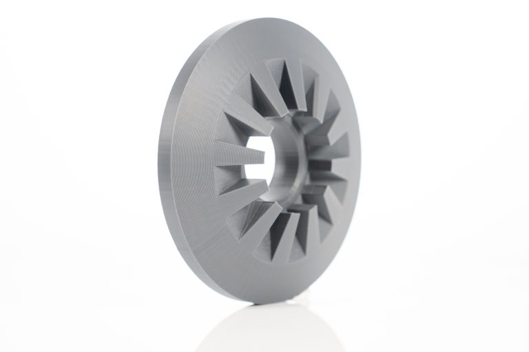 3D printed industrial pulley prototype for machine fitment testing