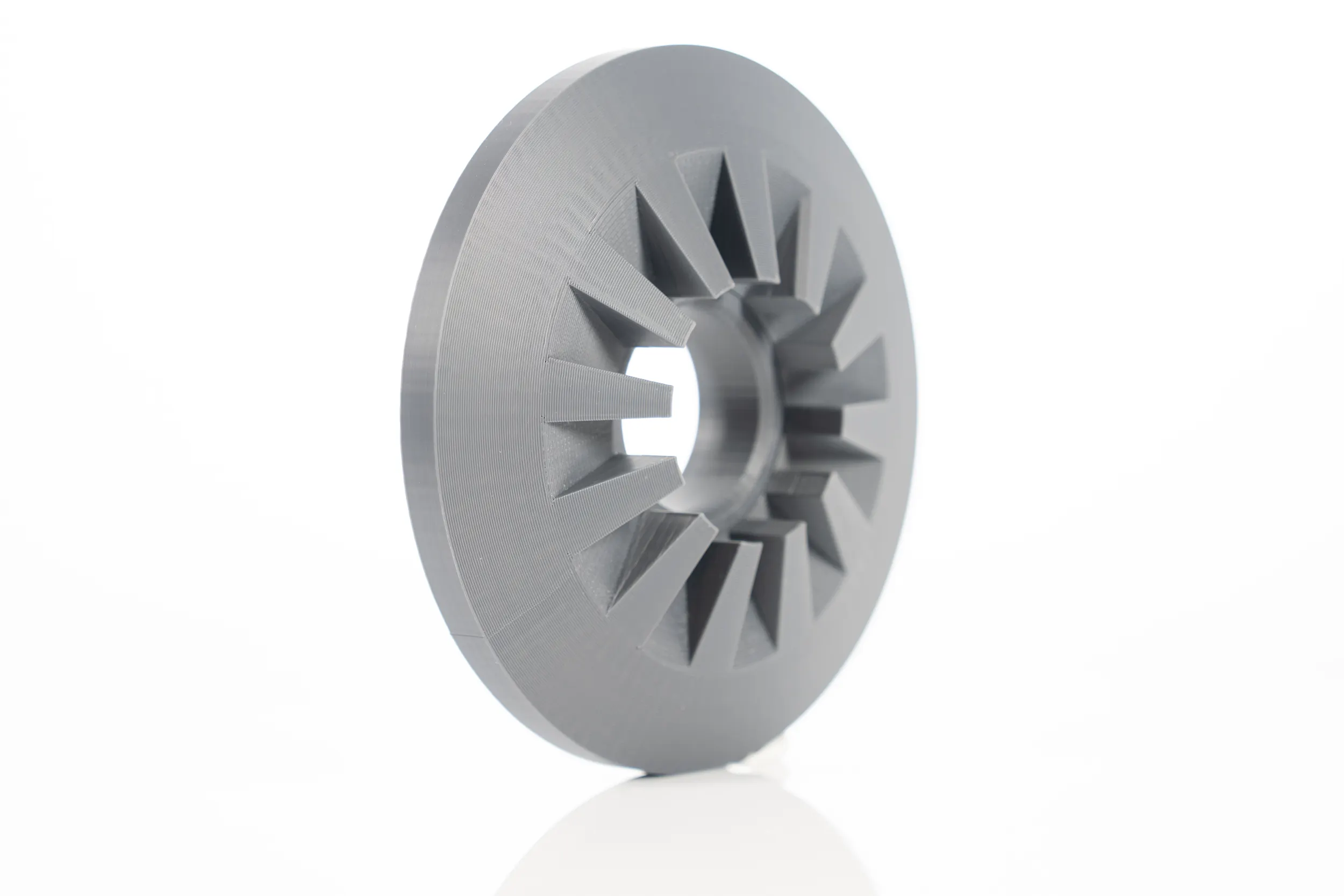 Large industrial pulley prototype