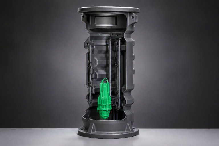 From Engineering CAD to Trade Show Display: A Custom 3D Printed Cutaway Pump Model